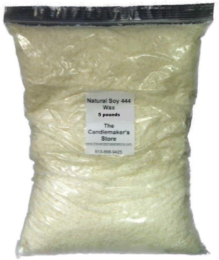Golden Brands Natural Soy 444 Wax, 5 Pound Bag