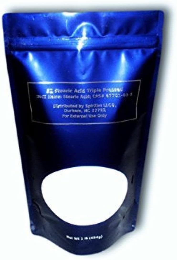 SZ Stearic Acid 16 Oz (Triple Pressed) for DIY Cosmetics, Soap, Candles
