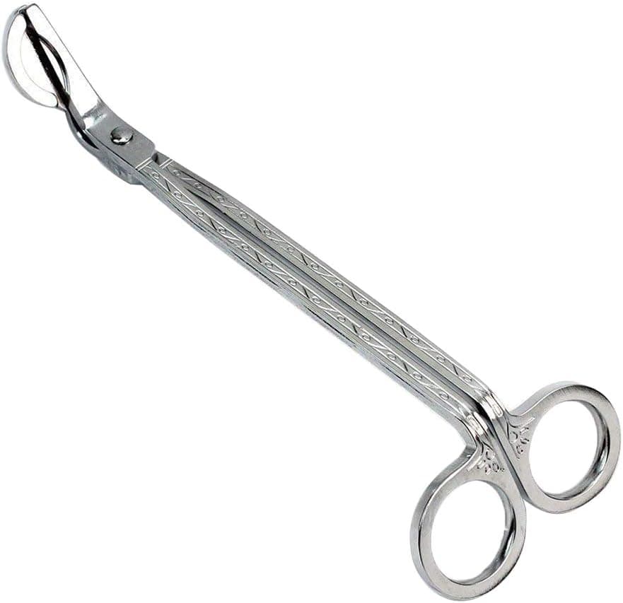 STONCEL 1PC Candle Trimmer Wick Catcher Stainless Steel, Silver