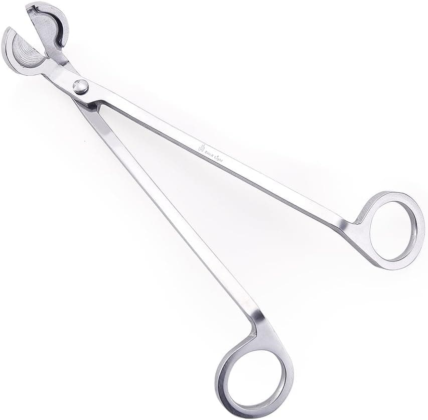 NestOrganix Candle Wick Trimmer, Polished Stainless Steel Wick Trimmer