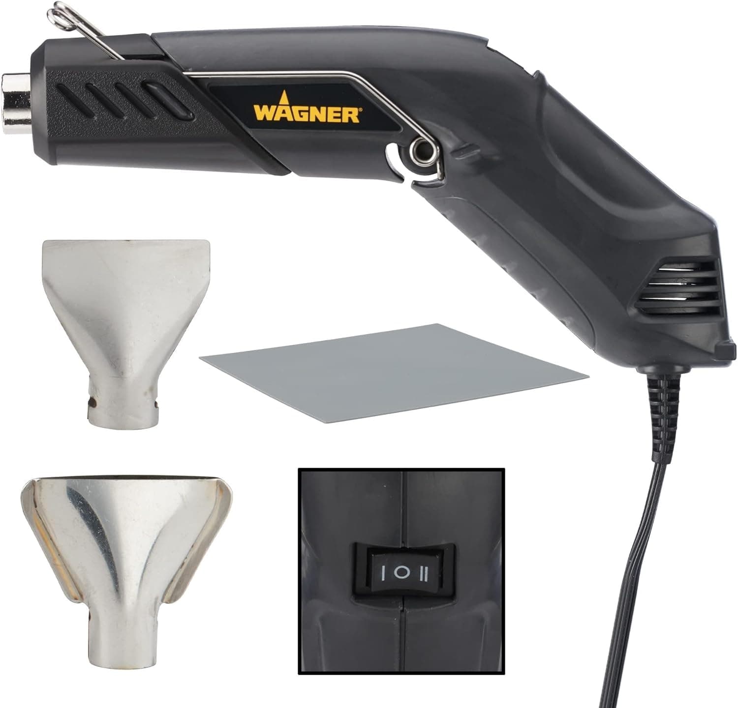 Wagner Spraytech 2410909 HT400 Craft Kit Heat Gun for Crafting, Embossing, Candle Making, Shrink Wrapping, Dual Temperature 680 and 450 Degrees
