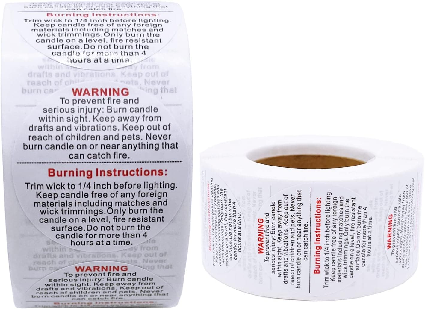 Best Candle Warning Labels for Sellers