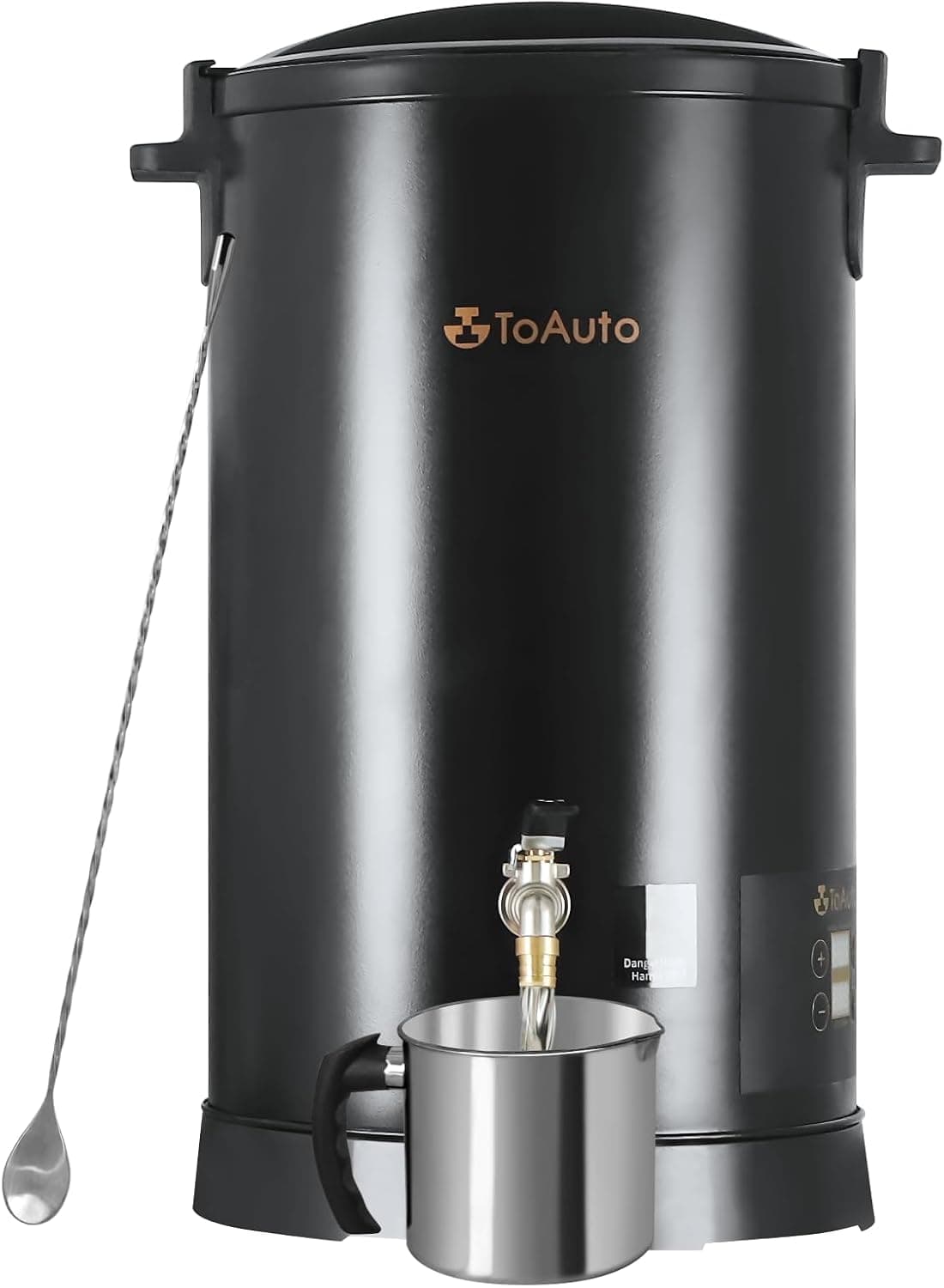 TOAUTO 20Lbs Digital Wax Melter for Candle Making Commercial Electric Wax Melting Pot with Accurate Temperature Control Panel, 1100W 120V