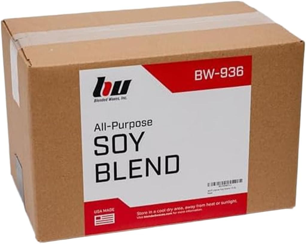 Blended Waxes All-Purpose Soy Wax for Candles, 10lb Pack, Ideal for Pillars, Melts and Containers