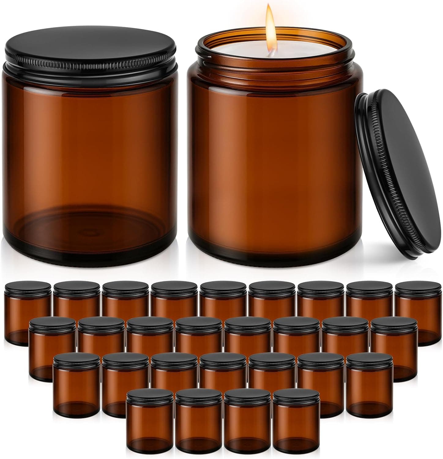 Best Amber Candle Jars for Warm, Modern Pours