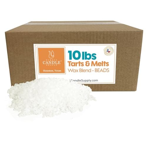 Direct Candle Supply 5lb Soy Wax Melt Pellets for Candle Making