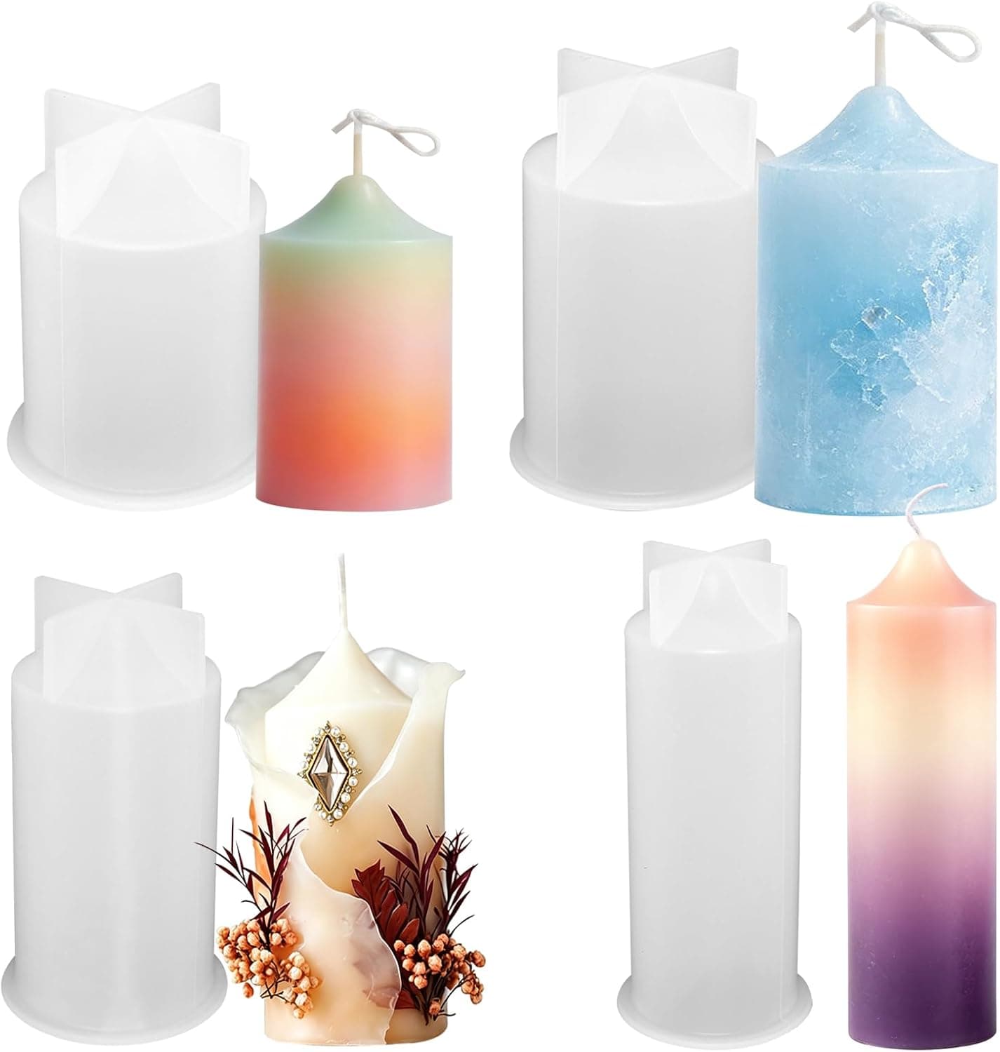Best Silicone Candle Molds for Detailed Shapes