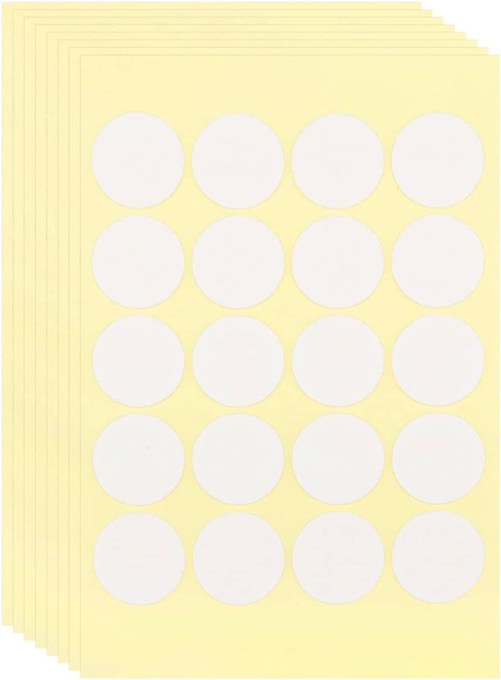 160 PCS Candle Wick Stickers, Double-Sided Heat Resistance Wick Stickers for Candle Making