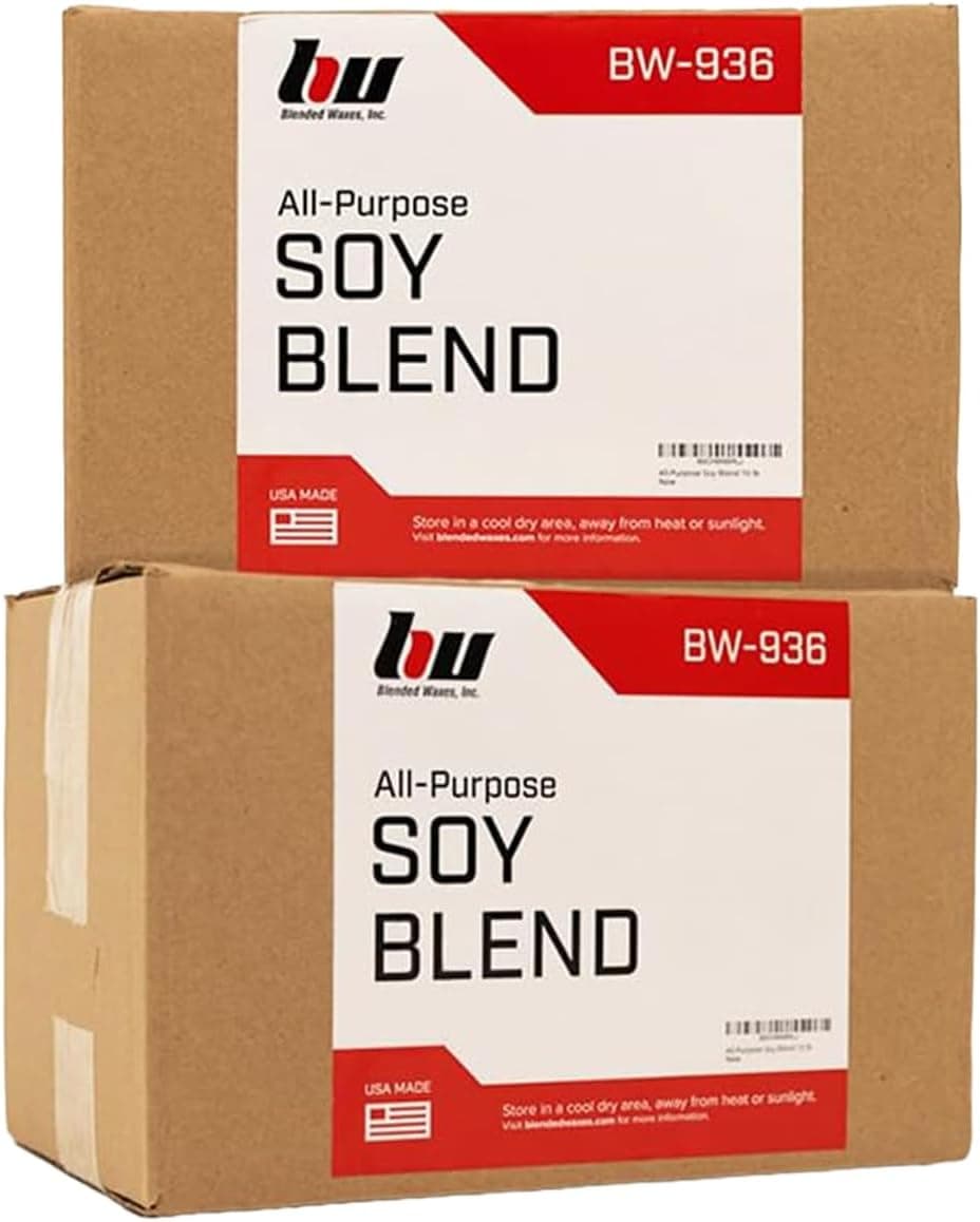 Blended Waxes All-Purpose Soy Wax for Candle Making, Ideal for Pillars, Melts and Containers, 20 lb Pack